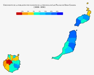 Las Palmas Crecimiento 2008-2018 - Fuentes De Energia En Canarias #7811295