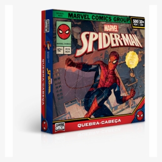 Qc 500 Pecas Homem Aranha Edicao Especial Embalagem - Quebra Cabeça Spider Man #7811477