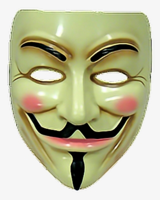 Guy Fawkes Mask Svg - Free Transparent PNG Download - PNGkey