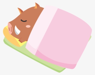 Big Image - 寝 てる イノシシ イラスト #7812938