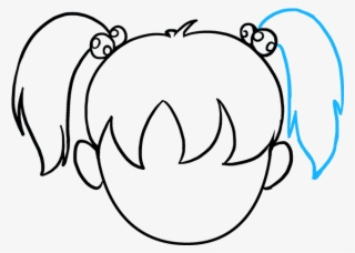 680 X 678 3 - Hair Simple Drawing #7813677