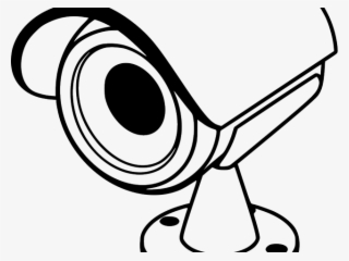 Original - Cctv Camera Line Art #7814320