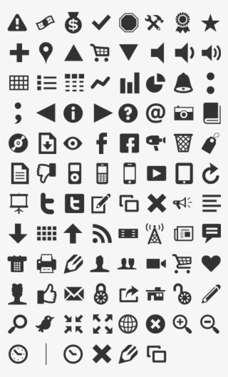 Modern Pictograms Pssst There Is A Camera Icon In There - Modern Pictograms Font Map #7814373