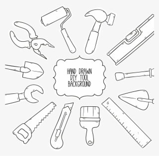 Jpg Royalty Free Stock Clip Art Carpentry Background - Illustration #7814745