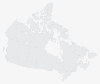 Map Of Canada - Canada Black Map #7815861