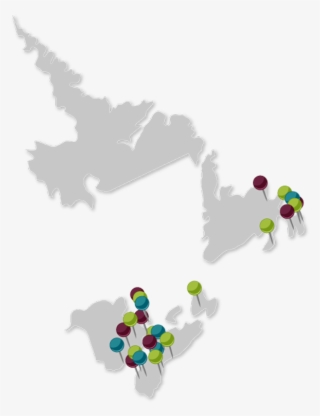 Cropped Atlantic Canada Client Map 2015 03 11 - Illustration #7816594