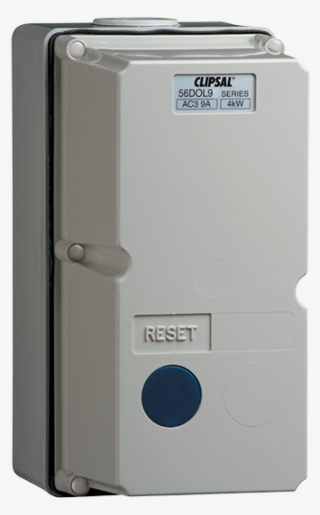 Dol Motor Starter, 4kw, 415v, 2 Push Button - Home Appliance #7817023