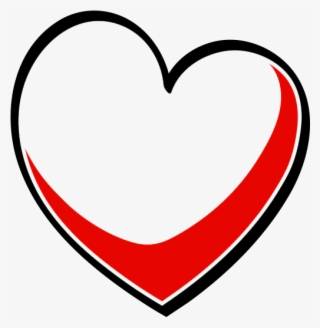 Outline Heart Png Clipart Transparent - Heart #7817609