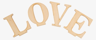 Wooden Love Writing - Calligraphy #7817870