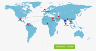Country-map - World Map Silhouette #7818060