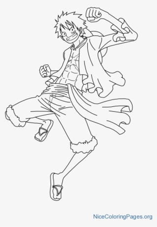 Monkey D Luffy Coloring Pages M7 - Free Transparent PNG Download - PNGkey