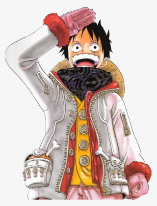 Luffy Luffy Scans Official Art - Luffy Eiichiro Oda Illustration #7818479