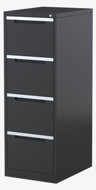 4 Drawer Vertical Filing Cabinet - Chest Of Drawers #7818993