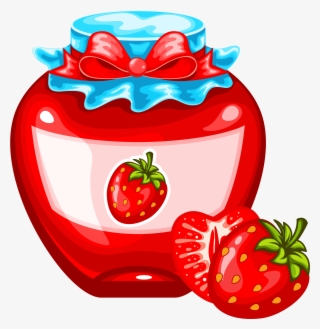 C D Da Orig Owoce Pinterest - Strawberry Jam Clipart #7821475