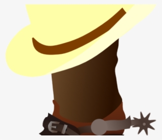 Cowboy Hat Clipart Coyboy - Clip Art Cowboy Png #7821802