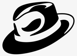 Free Cowboy Hat Clipart Black And White Hd Images Download - Logo Topi Hitam Putih #7822122