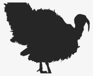 Turkey Bird Clipart Traceable - Silhouette Turkey Clipart Black And White #7822984