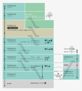 Floor Map - ミッドタウン 日比谷 フロア ガイド #7823890