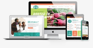 Gem City Market Mockups - Website #7824064