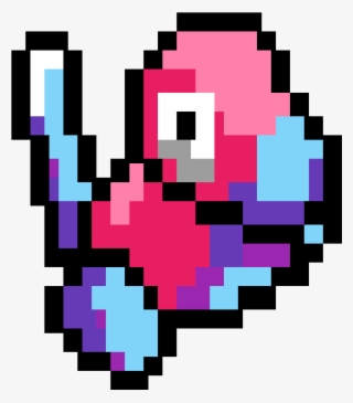 Pixel Porygon - 8 Bit Pokemon Png #7824331
