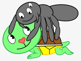 Theres A Spider Crawling Up Your Spine By Porygon2z - Cartoon #7824639