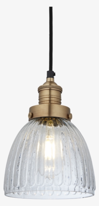 Brooklyn Glass Cone Pendant Light By Industville - Ceiling Fixture #7825678