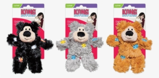 Kong Softies Patchwork Bear - Kong Softies Patchwork Bear Cat Toy #7825971