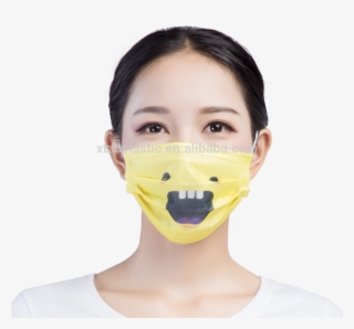 New Design Disposable Medical Funny Dust Mask Printed - Mask #7827006