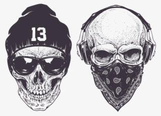 Skull Gangster Vector Rap Gangsta Drawing Clipart - Dotwork Skull #7827845 Skull Gangster Vector Rap Gangsta Drawing Clipart - Dotwork Skull #7827845