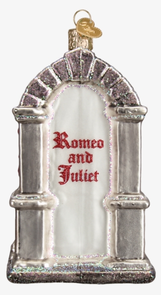 Romeo And Juliet Glass Christmas Ornament, Owc-old - Picture Frame #7827846