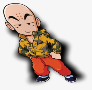 Hypebeast Krillin Sticker - Cartoon #7828376