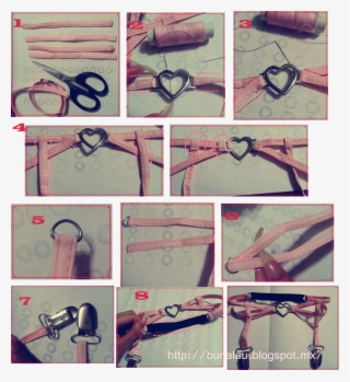 Awesome Pastel Goth Heart Garter Diy Tutorial ^^ - Metalworking Hand Tool #7828757