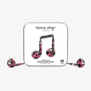Earbud Plus Vintage Roses - Happy Plugs #7829905