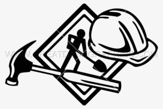 Construction Tools Png - Construction Tools Black And White #7830180