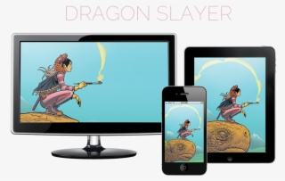 Blank Hero - Led-backlit Lcd Display #7830223