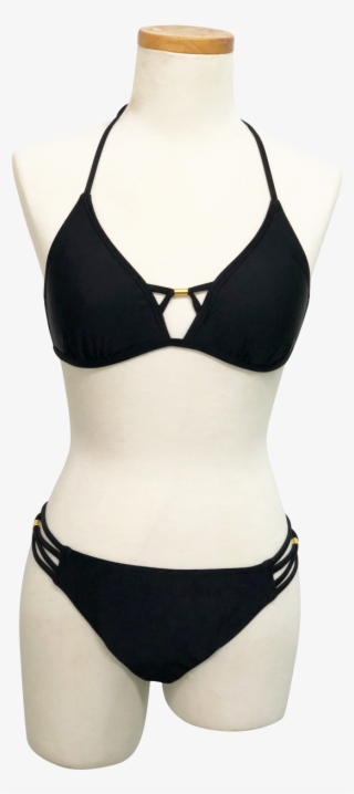 Women's Lace-up Bralette Bikini Suit - Lingerie Top #7830292