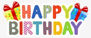 Free Png Download Happy Birthday Png Images Background #7830685