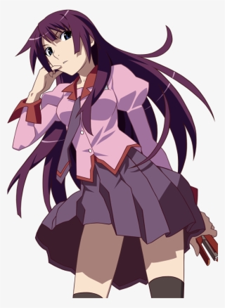 This May Be A Top 10 But She Is The Only Girl I Really - Hitagi Senjougahara Render #7830918