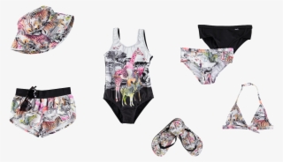 Wild Safari Swimwear - Panties #7830923