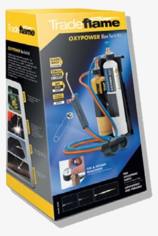 Tradeflame Oxypower Blow Torch Kit Pi211412 - Headphones #7831263