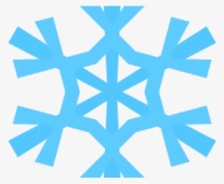 Blue Snowflake Cliparts - Black And White Snowflake Png #7831417