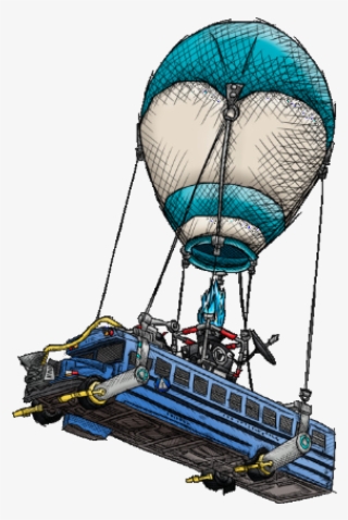 Model Image Graphic Image - Draw A Fortnite Bus #7832490