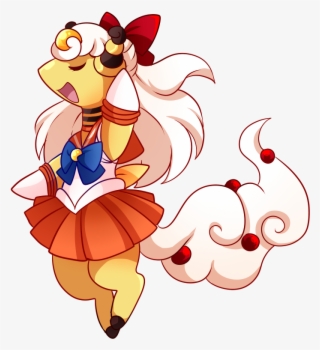 Ampharos, Mega Ampharos, And Sailor Venus - Love Pokemon Lopunny #7832948