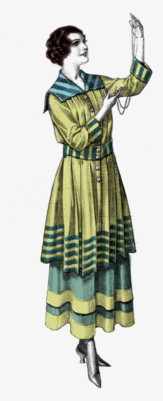 Digital Dress Fashion Images Of Women's Long Dresses - Vintage Clothing #7833782