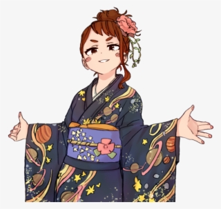 Smug Ochako Colored - Smug Ochako #7834914