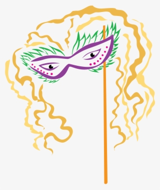 Mardi Gras Mask - Illustration #7835801