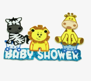 8" Zebra , Giraffe And Lion - Cartoon #7836785