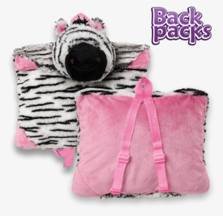 Zebra Backpack - Plush #7836826