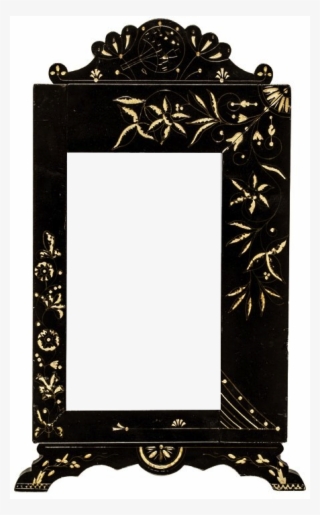 Aesthetic Movement Ebonized Frame With Sgraffito, Anglo-japanesque - Picture Frame #7836929