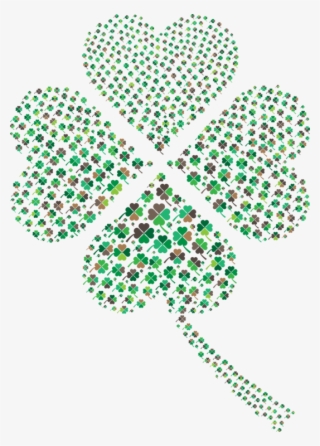 Four-leaf Clover Shamrock Fractal Computer Icons - Clovers With A White Background #7837008